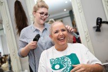 head shave for charity